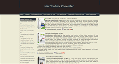 Desktop Screenshot of macyoutubeconverter.com